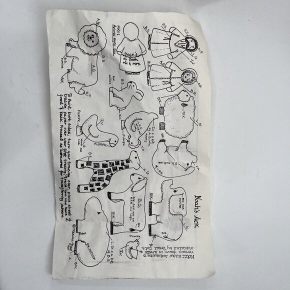 Country America Craft Kits Noah's Ark Unfinished Wood Blocks 48316 - Picture 2 of 6